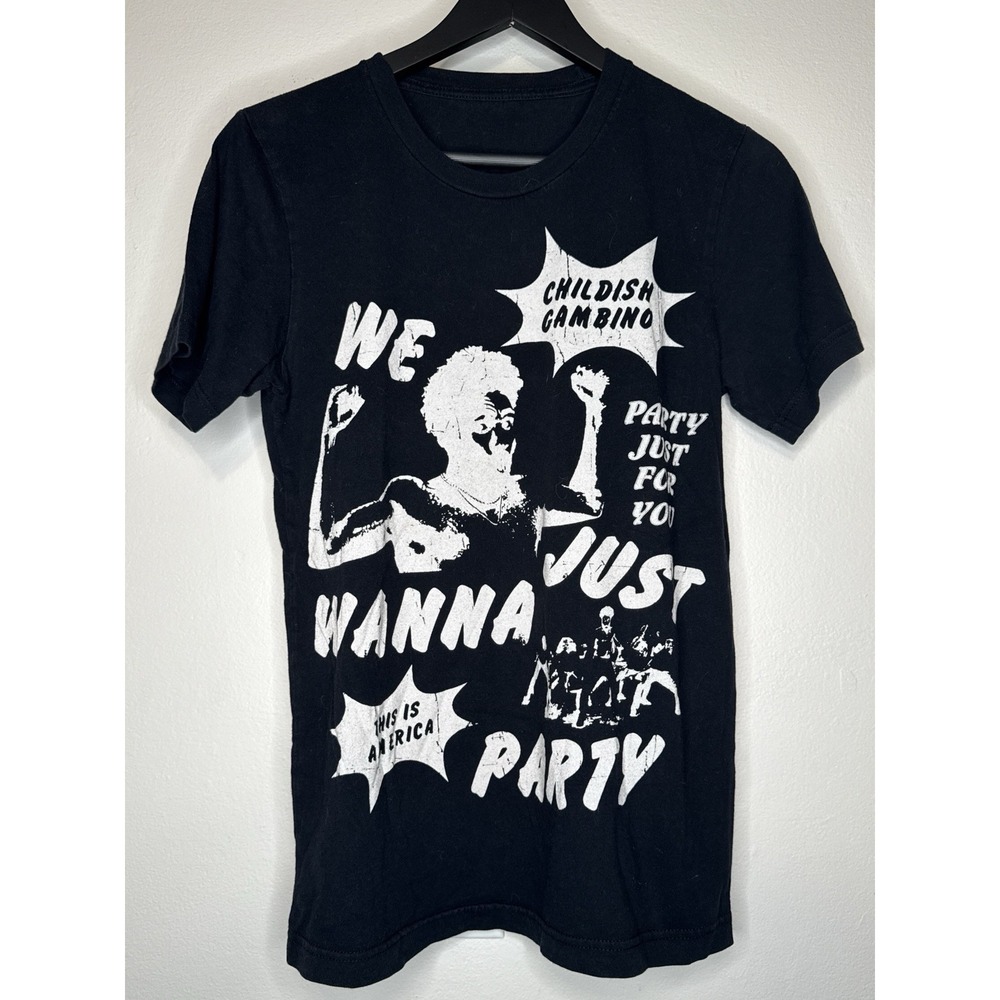 Childish Gambino This Is America Tour T Shirt 2018 Donald Glover Tour Tee S